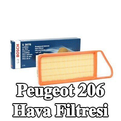 BOSCH Hava filtresi — 2002 Peugeot 206