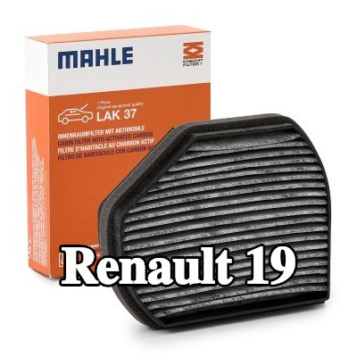 MAHLE مرشح حبوب اللقاح مرشح الكربون المنشط — 1995 Renault 19