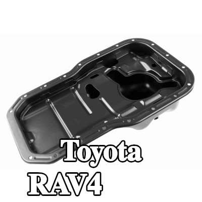 ACKOJA حوض الزيت مع سدادة تصريف الزيت, بدون حشية/مانع تسرب, بدون حشية حوض الزيت — 2000 Toyota Rav4