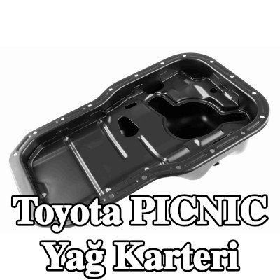 ACKOJA Yağ tahliye tapalı yağ karteri, contasız/sızdırmazlık elemanı olmadan, yağ karteri contası olmadan — Toyota Picnic