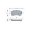 BOSCH Fren balatası seti 17, 1mm — Ford Ka (5)