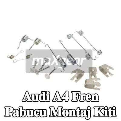 MAXGEAR Arka aks fren pabucu montaj kiti — 2000 Audi A4