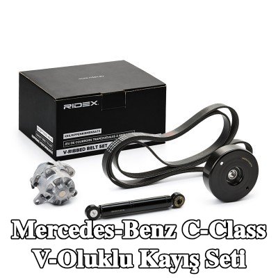 RIDEX V-Oluklu Kayış Seti — 1995 Mercedes-Benz C-Class