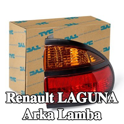 TYC Arka lamba Sağ, ampul yuvası olmadan — 2000 Renault Laguna