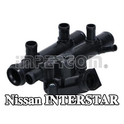 ORIGINAL IMPERIUM شفة سائل التبريد مع حشية/مانع تسرب, مزود بثرموستات — 2002 Nissan Interstar