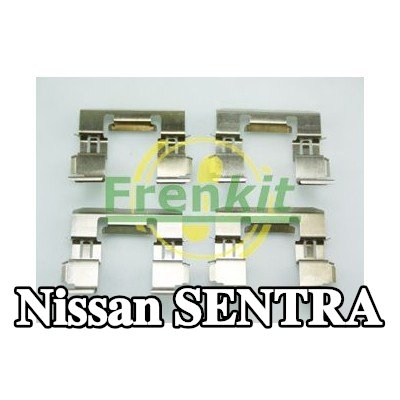 FRENKIT طقم تركيب وسادات الفرامل للمحور الأمامي — 2000 Nissan Sentra