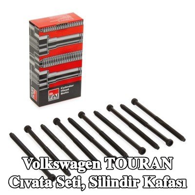FAI AutoParts Cıvata Kiti, cylinder head M12 x 1.75, 207mm — Volkswagen Touran