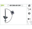 VALEO Sol ön cam regülatörü, Elektrikli, elektrik motoru olmadan — Kia Rio (1)