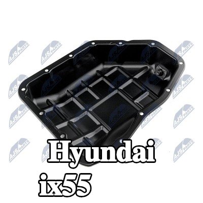 NTY حوض الزيت السفلي, بدون فتحة لمستشعر مستوى الزيت — Hyundai ix55
