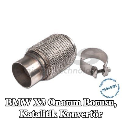 HJS Onarım borusu, katalitik konvertör Ön — BMW X3