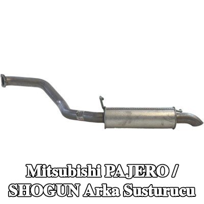 BOSAL Arka susturucu — Mitsubishi Pajero / Shogun