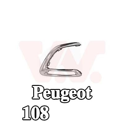 VAN WEZEL حافة المصد الأمامي الأيسر — Peugeot 108