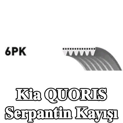 GATES Serpantin kayışı Micro-V, RoadMax™ Value Line, 1938mm, Number of ribs: 6 — Kia Quoris