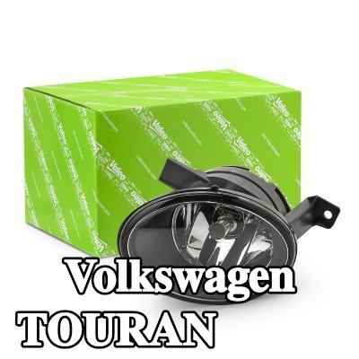 VALEO مصباح ضباب يسار, مع لمبة — 2012 Volkswagen Touran