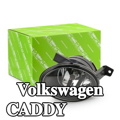 VALEO مصباح ضباب يسار, مع لمبة — 2012 Volkswagen Caddy