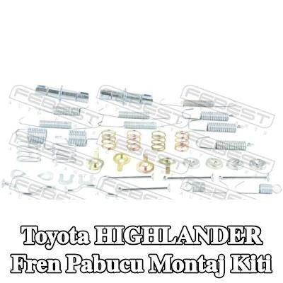 FEBEST Fren pabucu montaj kiti — Toyota Highlander