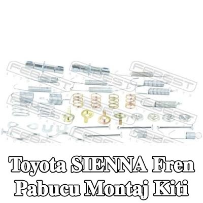 FEBEST Fren pabucu montaj kiti — Toyota Sienna