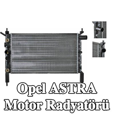 MAHLE Motor radyatörü — 1997 Opel Astra