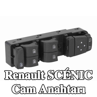VEMO Sol ön cam anahtarı — Renault Scénic