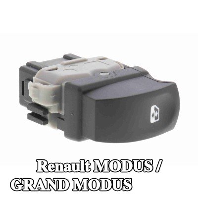 VEMO مفتاح نافذة أمامي, الخلفي الأيسر, جانب الراكب, خلفي أيمن — Renault Modus / Grand Modus