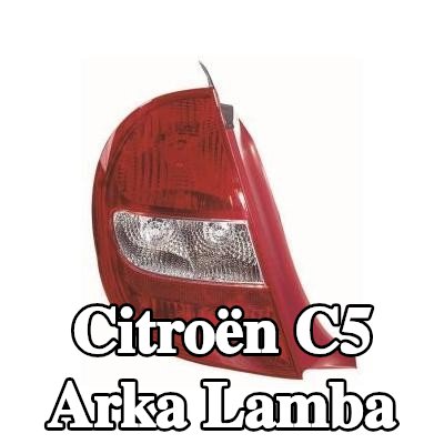 ABAKUS Arka lamba Sağ, ampul içermez, ampul yuvası olmadan — 2002 Citroën C5