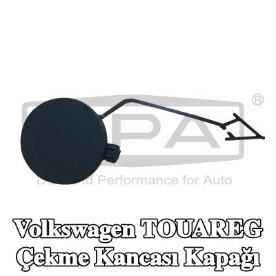 DPA Çekme kancası kapağı Sol Ön — Volkswagen Touareg