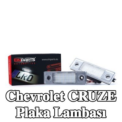 EINPARTS Plaka lambası — Chevrolet Cruze