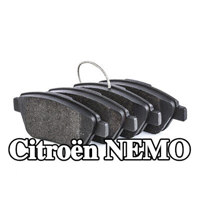 BOSCH مجموعة وسادات الفرامل 17, 7mm, مع مسامير/براغي, مع ملحقات — Citroën Nemo