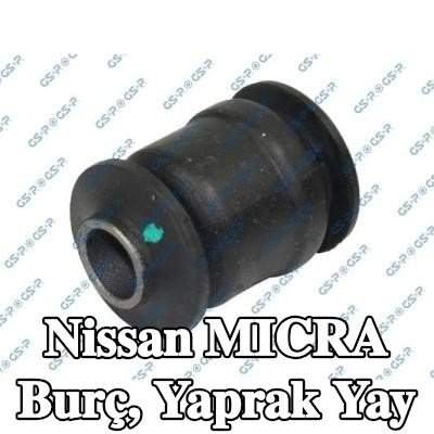 GSP Burç, yaprak yay Alt, Alt Ön Aks — 2000 Nissan Micra
