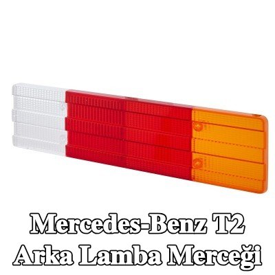 HELLA Arka lamba camı Sağ, ampul yuvası olmadan, cıvata/vida ile — Mercedes-Benz T2