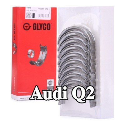 GLYCO محمل العمود المرفقي من سبائك الألومنيوم على قاعدة فولاذية — 2016 Audi Q2