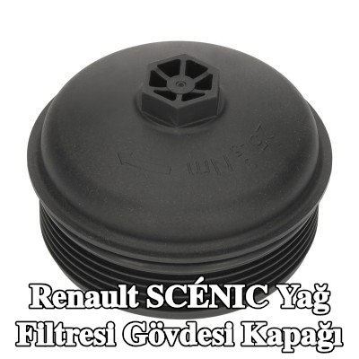 FEBI BILSTEIN Conta halkalı yağ filtresi muhafaza kapağı — Renault Scénic