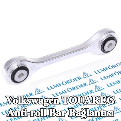 LEMFÖRDER Ön aks sol anti-roll bar bağlantısı, Ön Aks Sağ, 170mm, Alüminyum — Volkswagen Touareg