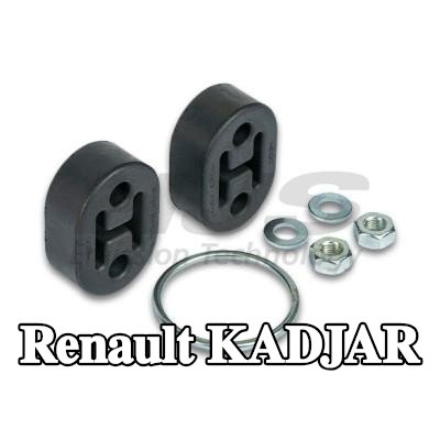 HJS طقم التثبيت، كاتم الصوت — Renault Kadjar