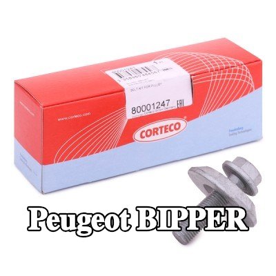 CORTECO مجموعة براغي، بكرة العمود المرفقي — Peugeot Bipper