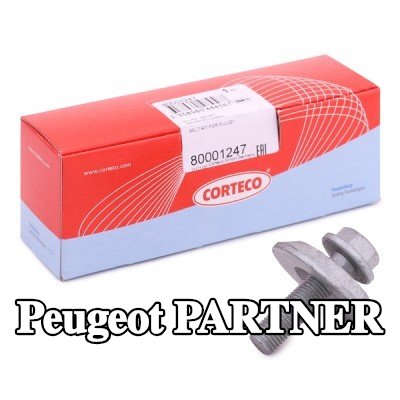 CORTECO مجموعة براغي، بكرة العمود المرفقي — Peugeot Partner