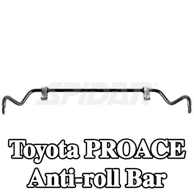 SPIDAN CHASSIS PARTS Ön aks stabilizatör çubuğu — Toyota Proace