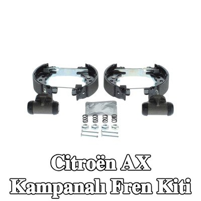 BOSCH Aksesuarları dahil tambur fren kiti, tekerlek fren silindiri ile — 1997 Citroën Ax