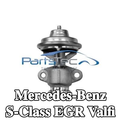 PartsTec Contalı/sızdırmazlık elemanlı EGR valfi — 1997 Mercedes-Benz S-Class
