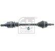 FEBI BILSTEIN Tahrik mili Ön Aks Sol, somunlu — Peugeot 5008 (1)
