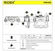 RIDEX Fren kaliperi Arka Aks, Arka Aks Sağ — 2014 Lexus Is (6)