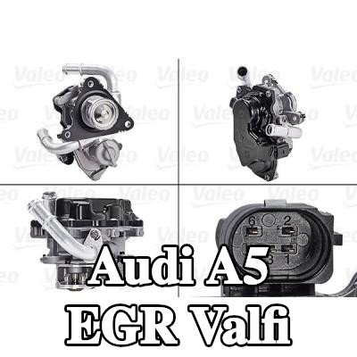 VALEO Contalı/sızdırmazlık elemanlı EGR valfi, EGR soğutucusuz, ORIGINAL PART — Audi A5