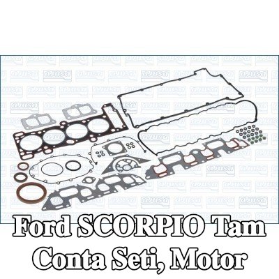 AJUSA Tam Conta Seti, silindir kapağı contalı motor, valf gövdesi contalı, FIBERMAX — 1992 Ford Scorpio