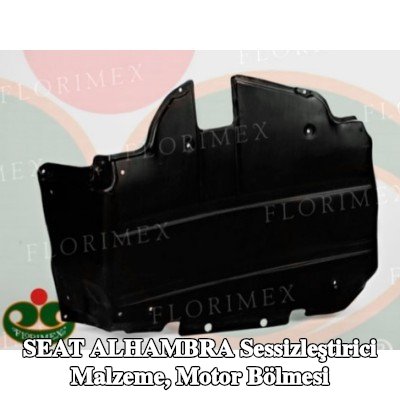 FLORIMEX Sessizleştirici Malzeme, motor bölmesi Alt — 2002 SEAT Alhambra