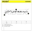 RIDEX ABS sensörü Arka Aks Sol, 984mm — 2008 Peugeot 4007 (6)