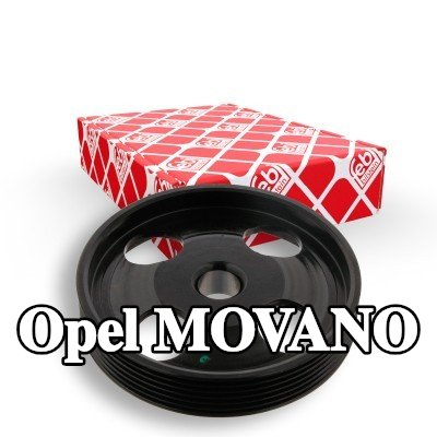 FEBI BILSTEIN بكرة، مضخة التوجيه المعزز — Opel Movano