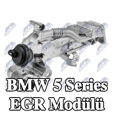 NTY Conta/sızdırmazlık elemanlı EGR Modülü, Kontrol Ünitesi/Yazılımı eğitilmeli/güncellenmelidir, EGR valfli — BMW 5 Series
