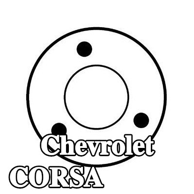 HC-Cargo موصل ملف الإشعال ذو 2 سنون, 12V — Chevrolet Corsa