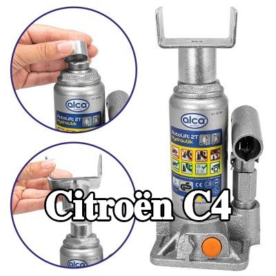 ALCA لوحة دعم الرافعة — Citroën C4