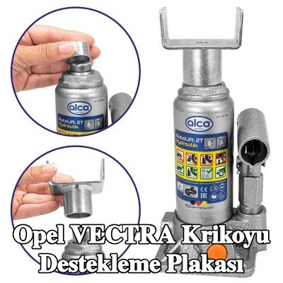 ALCA Krikoyu Destekleme Plakası — 2002 Opel Vectra